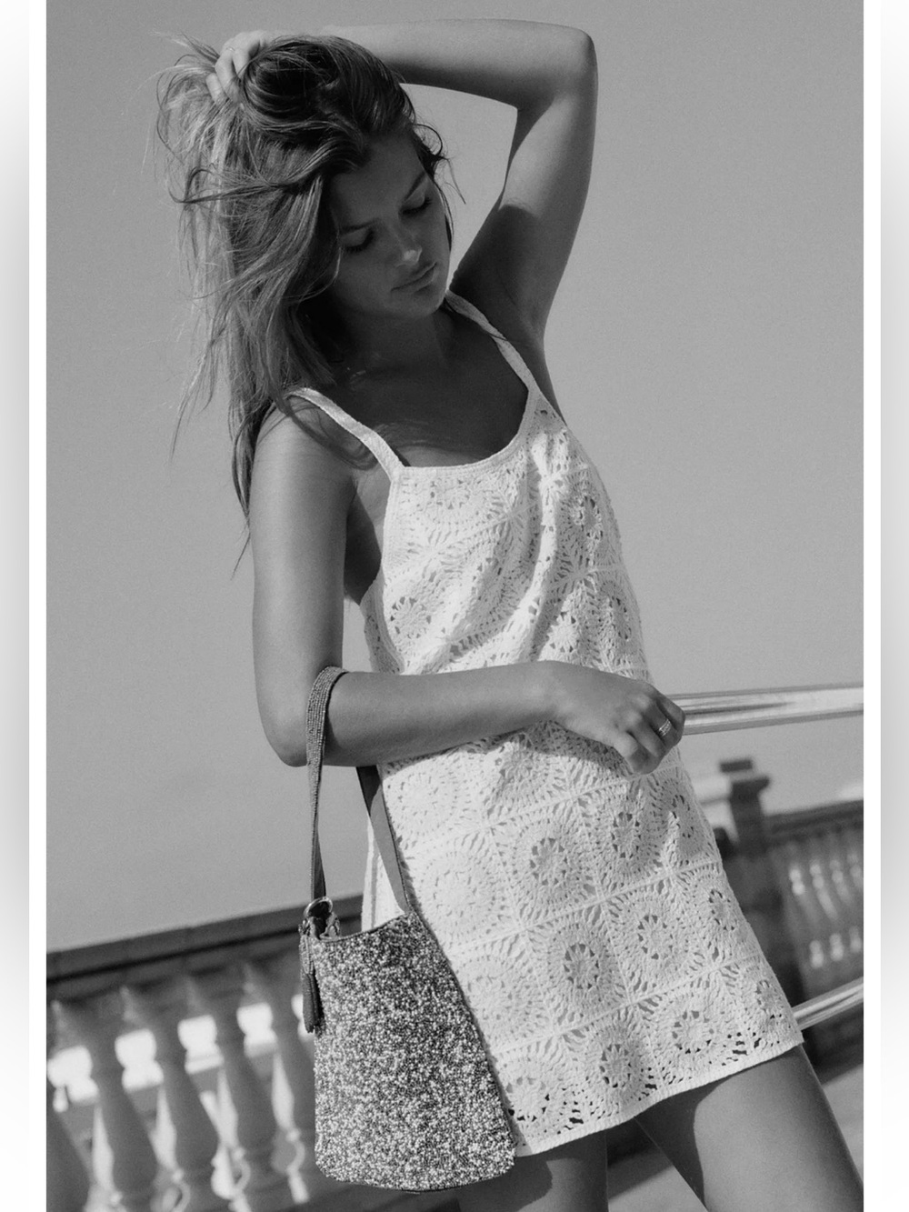 Zara Crochet Short Dress